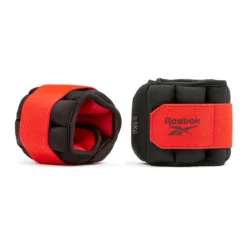 Reebok Flexlock 0,5 Kg Knöchelmanschetten Rot/schwarz
